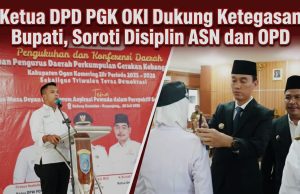 DPD PGK OKI Dukung Ketegasan Bupati Muchendi Soal Disiplin ASN Usai Pelantikan 115 Pejabat
