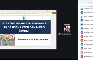 UMKM Wajib Paham K3: Keselamatan Kerja adalah Investasi Usaha, Dibahas Tuntas Pada Webinar GAMIES Aceh