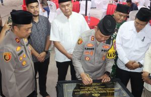 Kapolres Lahat Resmikan Renovasi Masjid Amanah dan TPA di Polsek Merapi Barat, Jadi Tempat Ibadah dan Singgah Pemudik