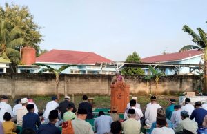 Shalat Idul Fitri 1447 H di Teluk Gelam OKI Digelar di Masjid Al-Ikhlas
