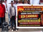 Aksi Solidaritas di Polda Sumsel Desak Penahanan Tersangka Penganiayaan, Massa Sempat Ricuh