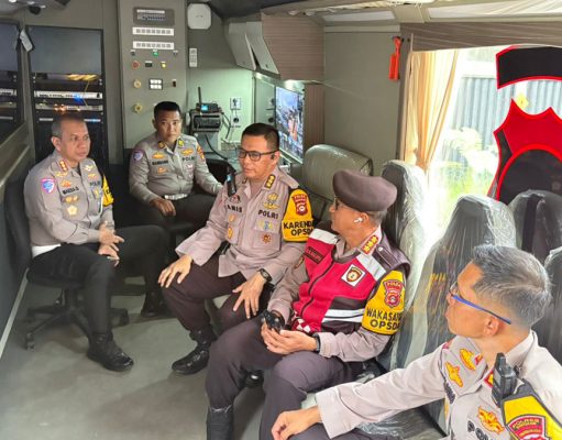 📰 Mobile Command Center Polda Sumsel Kendalikan Kemacetan Betung Saat Mudik 2026