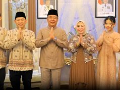 Wagub Sumsel Cik Ujang Gelar Open House Idul Fitri 1447 H di Palembang