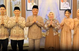 Wagub Sumsel Cik Ujang Gelar Open House Idul Fitri 1447 H di Palembang