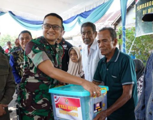 Pembangunan Jembatan Ogan Ilir Dimulai, TNI dan Pemda Perkuat Akses Pendidikan Desa