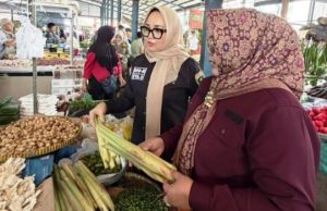 Harga Sembako Muara Enim 2026 Dipantau DPD RI, Eva Susanti Turun Langsung Cek Stabilitas Pasar Tradisional