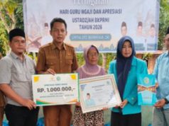 📰 Hari Guru Ngaji 2026 di OKI, BKPRMI Gelar Pembinaan dan Santunan Ramadan untuk Ustadz-Ustadzah