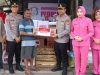 Bantuan Korban Kebakaran Ogan Ilir Disalurkan Polres dan Baznas, 500 Kg Beras Digelontorkan