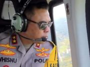 Kapolda Sumut Pantau Arus Mudik Lebaran 2026 via Patroli Udara, Cek Pos Pam di Labuhanbatu dan Labusel