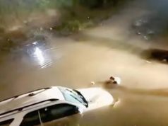 Kecelakaan Pemudik Fortuner Terjun ke Irigasi OKU Timur, Enam Orang Selamat Tanpa Luka