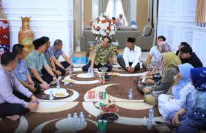 Halal Bihalal Cik Ujang di Lahat, Warga Antusias Hadiri Silaturahmi Idulfitri