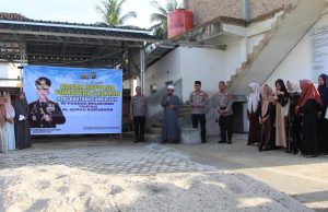 Bantuan Sumur Bor Polda Sumsel Dukung Santri OKU Timur, Perkuat Akses Air Bersih