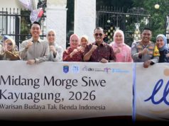 Meriah! Tradisi Midang Morge Siwe di OKI Dihadiri Sekda Sumsel Saat Lebaran