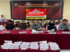 Pemusnahan Narkoba Sumsel Maret 2026: 1,9 Kg Sabu Disita, 32 Tersangka Diamankan