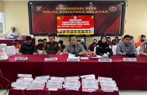 Pemusnahan Narkoba Sumsel Maret 2026: 1,9 Kg Sabu Disita, 32 Tersangka Diamankan