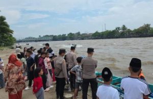 Tradisi Cakat Stempel Kayuagung Ramai di Hari Ketiga Lebaran, Polisi Perketat Pengamanan