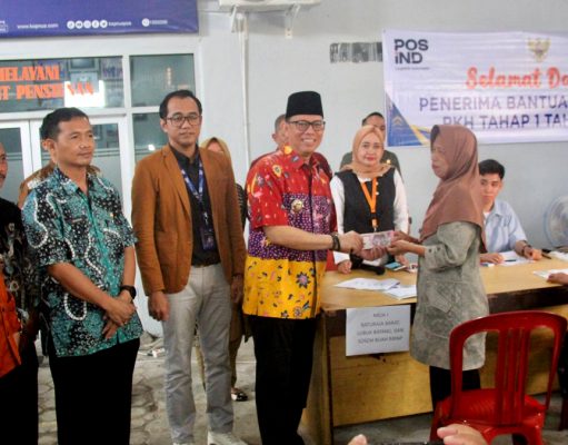 Penyaluran Bansos PKH BPNT OKU 2026 Dimulai, 612 KPM Terima Bantuan Tahap Pertama