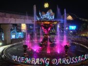 Tugu Air Mancur Palembang Diresmikan Herman Deru, Anggaran Rp10 Miliar Terungkap