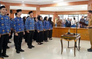 Pelantikan PNS OKI 2026: 30 ASN Baru Didorong Jadi Motor Inovasi Daerah