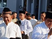 Presiden Prabowo Salat Idulfitri 1447 H di Aceh Tamiang, Berbaur dengan Warga