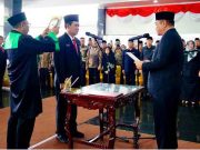 Bupati Muba H. M. Toha Tohet Lantik Sejumlah Pejabat Pemkab Muba 2026, Perkuat Kinerja Birokrasi dan Pelayanan Publik