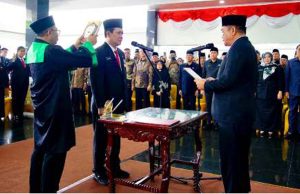 Bupati Muba H. M. Toha Tohet Lantik Sejumlah Pejabat Pemkab Muba 2026, Perkuat Kinerja Birokrasi dan Pelayanan Publik