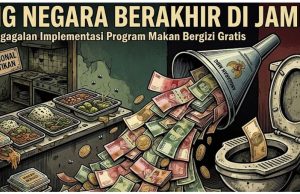OPINI : Ketika Uang Negara Berakhir di Jamban melalui Program Makan Bergizi Gratis