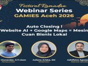 Festival Ramadhan GAMIES Aceh 2026 Ditutup Webinar UMKM dan Ekonomi Kreatif, Soroti Kepemimpinan Masa Depan Aceh