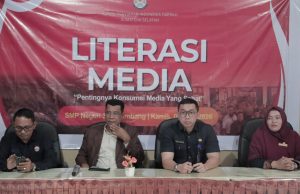 Literasi Media Sehat KPID Sumsel di SMPN 35 Palembang Dorong Siswa Bijak Digital