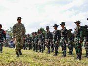 TMMD OKI ke-128 Bangun Infrastruktur Desa dan Dorong Pemberdayaan Warga Mesuji Makmur