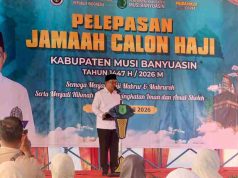 Keberangkatan Jemaah Haji Muba 2026, 236 Calon Jemaah Dilepas Resmi di Sekayu