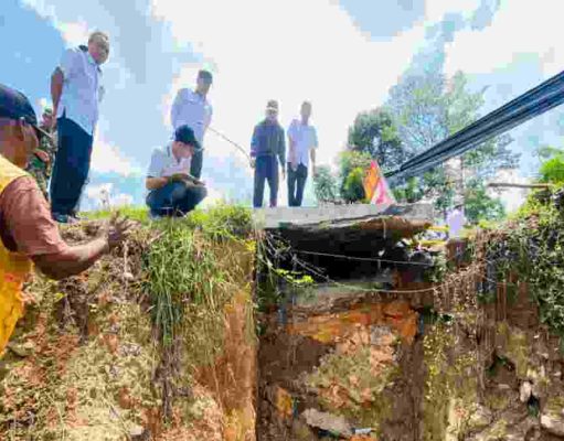 Darurat Jembatan SP 4 Muba Nyaris Putus, Pemkab Gerak Cepat Perbaikan Infrastruktur