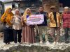 Bantuan Korban Kebakaran Lahat Disalurkan PLTU Banjarsari, Material FABA Dukung Pembangunan Rumah Warga