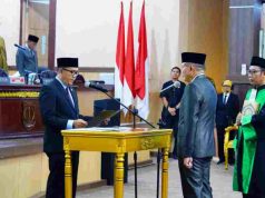 Pelantikan PAW DPRD Muba Sodingun Gantikan Nyadiyanto, Perkuat Sinergi Legislatif dan Eksekutif