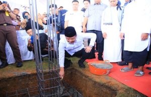 Pembangunan Masjid Baitul Huda OKU Timur Dimulai, Wagub Sumsel Tekankan Peran Peradaban Umat