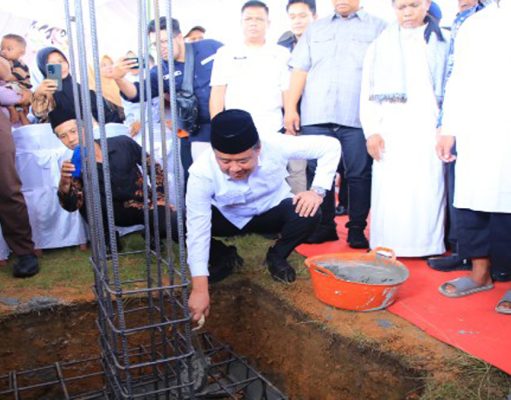 Pembangunan Masjid Baitul Huda OKU Timur Dimulai, Wagub Sumsel Tekankan Peran Peradaban Umat