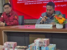 Korupsi Proyek Kereta Lahat-Lubuklinggau, Kejari Palembang Terima Pelunasan Kerugian Negara Rp1 Miliar