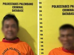 Kepemilikan Senjata Ilegal Palembang Terungkap, Dua Pria Diamankan Saat Patroli Dini Hari