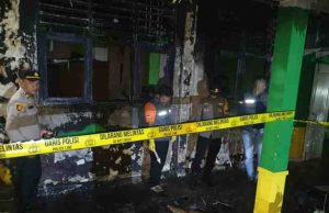 Kebakaran Prabumulih Dua Lokasi Semalam, Makam Keramat dan Sekolah Hangus Beruntun