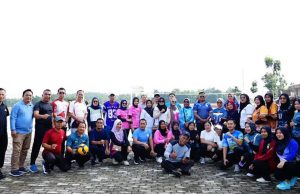 Senam Bersama Prabumulih Dorong Gaya Hidup Sehat, Wali Kota Arlan Turun Langsung ke Warga