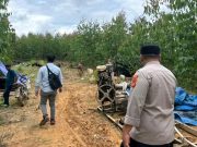 Illegal Drilling Musi Banyuasin Ditertibkan, Polisi Lakukan Pendekatan Humanis di Bayung Lencir