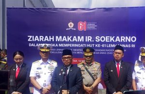 Lemhanas RI Ziarah ke Makam Bung Karno, Tegaskan Semangat Ketahanan Nasional Menuju Indonesia Emas 2045