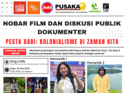 Nobar Film “Pesta Babi: Kolonialisme di Zaman Kita” Sukses Digelar di Medan, Bahas Perjuangan Masyarakat Adat Papua