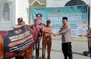 Kurban Kapolda Sumsel Disalurkan ke OKU Timur, Polri Perkuat Pendekatan Sosial dan Keagamaan