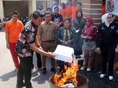 Narkoba Dimusnahkan di Lahat, Namun Peredaran Masih Jadi Kekhawatiran