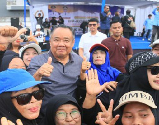 Senam Massal Digelar Meriah, Aspirasi Warga Kembali Disinggung