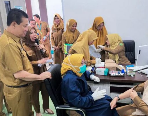 Program GASKAN Muba Diluncurkan, Pemeriksaan Kesehatan Gratis ASN Diperkuat untuk Pelayanan Publik