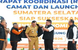 Sensus Ekonomi 2026 Diluncurkan di Sumsel, Herman Deru Minta Camat Kawal Validitas Data