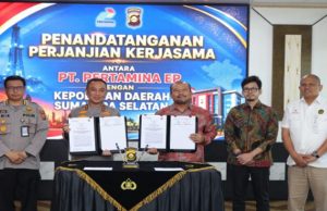Kerja Sama PHR dan Polda Sumsel Diperkuat untuk Amankan Operasi Migas dan Energi Nasional