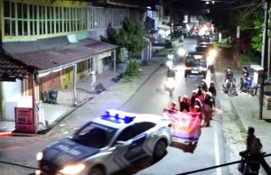 Ratusan Santri Padati Jalanan Kayuagung, Takbir Keliling Ma’had Utsmani Jadi Simbol Syiar dan Pendidikan Pengorbanan